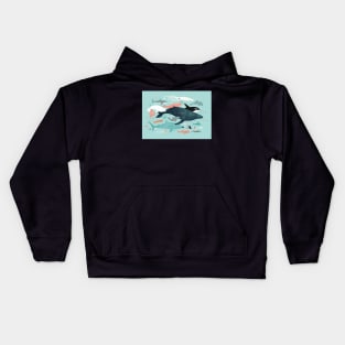 Under the Sea Menagerie Kids Hoodie